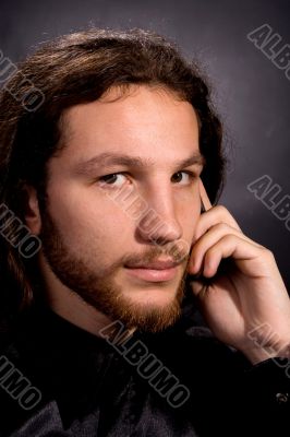 man with phone