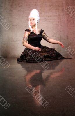 woman dances