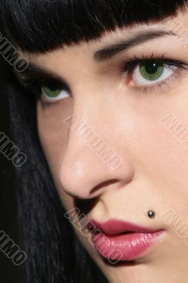 friendly woman