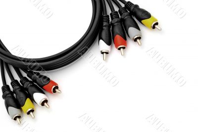 Black cable.