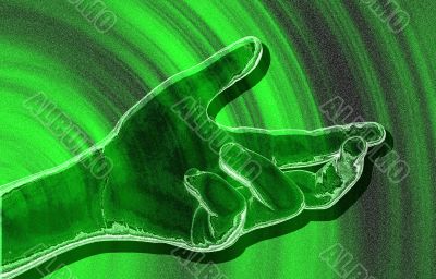 Green gesture.