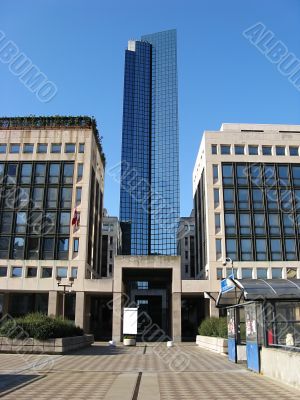 modern cityscape