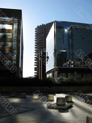 modern cityscape
