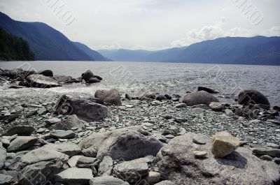 Lake Teleckoe, heavenly quiet. Journey to Altay.