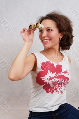 excited girl