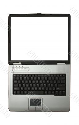 white screen