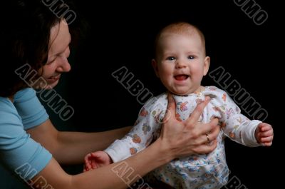 mother and baby