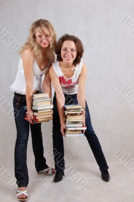 girls and books