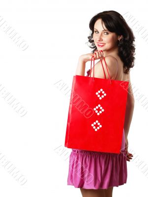 one more lady in red
