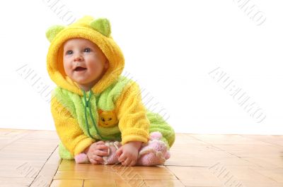 baby with ears