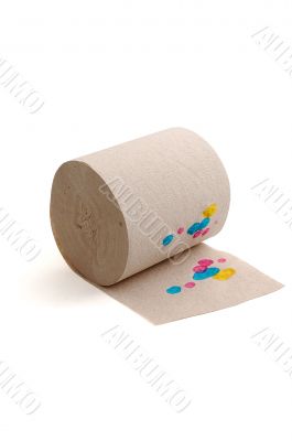 roll of toilet paper