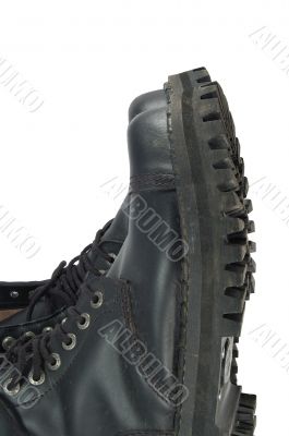 Boot of the worker human