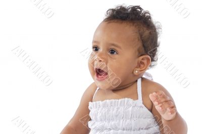 adorable happy baby