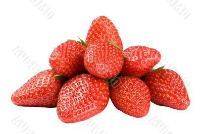 heap of strawberries