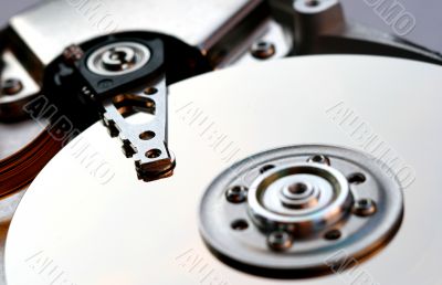Rigid computer disk.