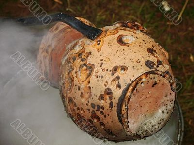 bubbles on pitcher