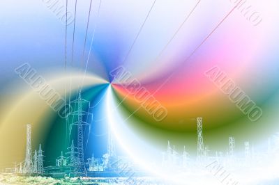 abstract industrial background