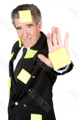 busy business man