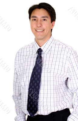 business man portrait - smiling
