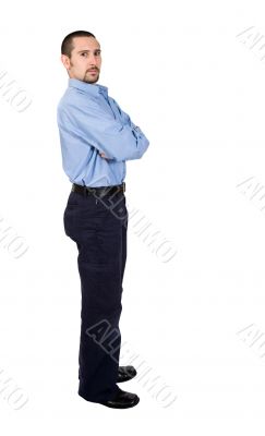 business man standing - full body