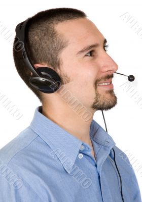 business customer service guy