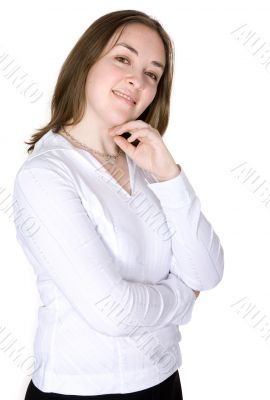 confident business woman portrait
