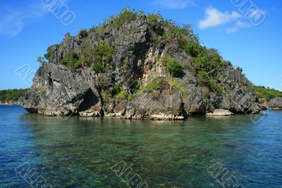 tropical island