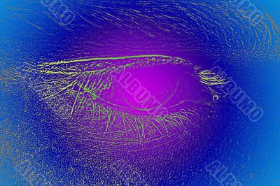 abstract background with scene