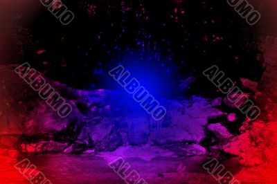 abstract scene background waterfall