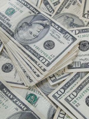 Dollars background