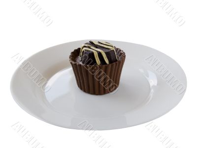 Chocolate candle