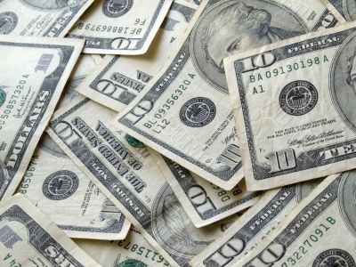 Dollars background