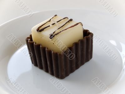 Chocolate candle