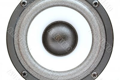 Audio acoustics. A close up. Background 1
