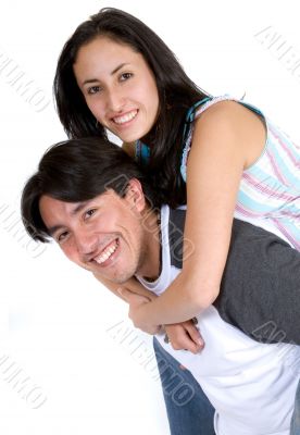 casual happy friends