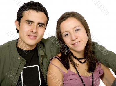casual young couple