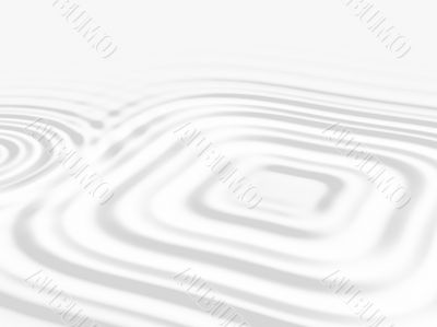 Square ripples in milk