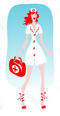 Pretty nurse