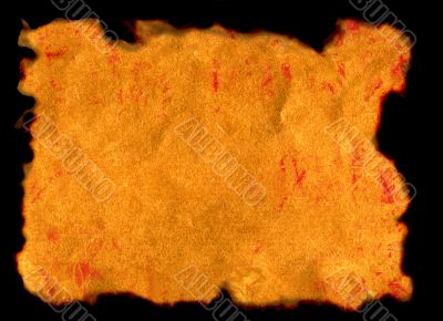 Burnt edges