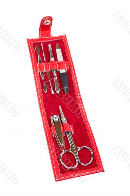 Manicure tools set