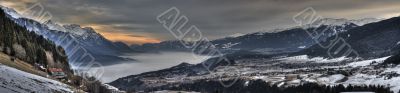 Sunrise Mountain Panorama