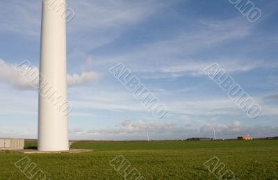 Wind turbine landscape