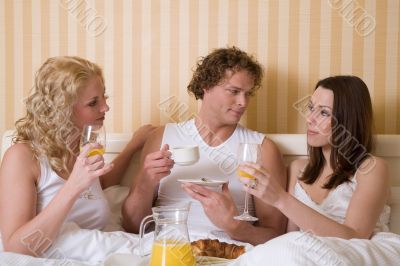 Breakfast in bed