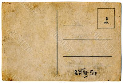 Vintage  postcard.