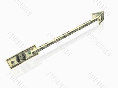 Dollar arrow