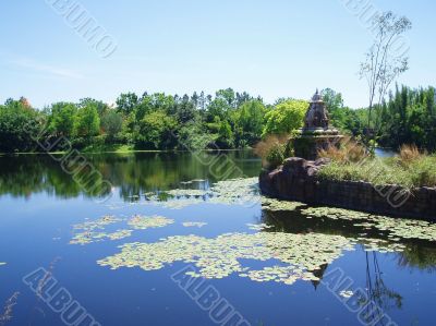 Lake And Trees