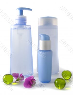 blue cosmetic
