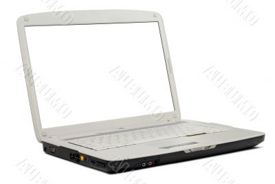 Rounded Gray Laptop