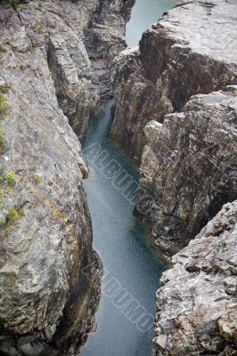 river in rocks