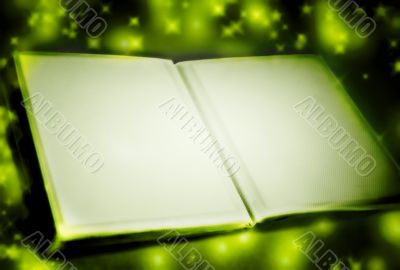 Photo Album with copy space